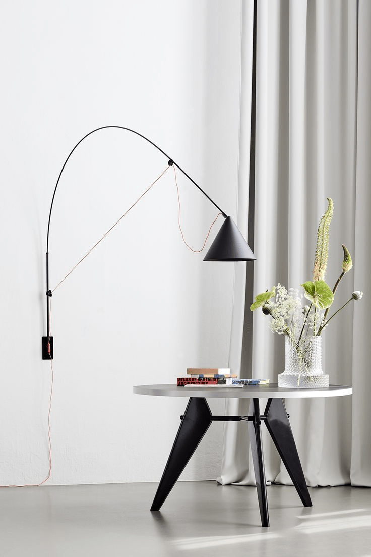 Lustra Wall Lamp Arc Cone Minimalist - Neutralighting