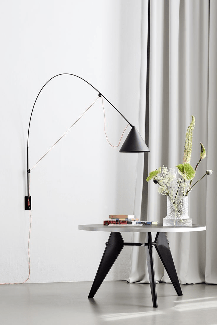 Lustra Wall Lamp Arc Cone Minimalist - Neutralighting