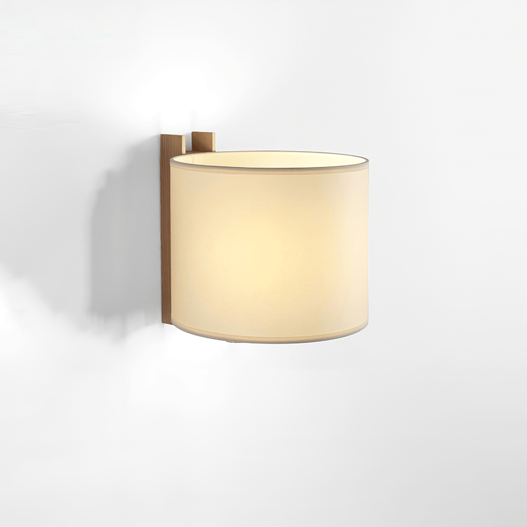 Aura Applique Murale Minimaliste en Tissu - Neutralighting