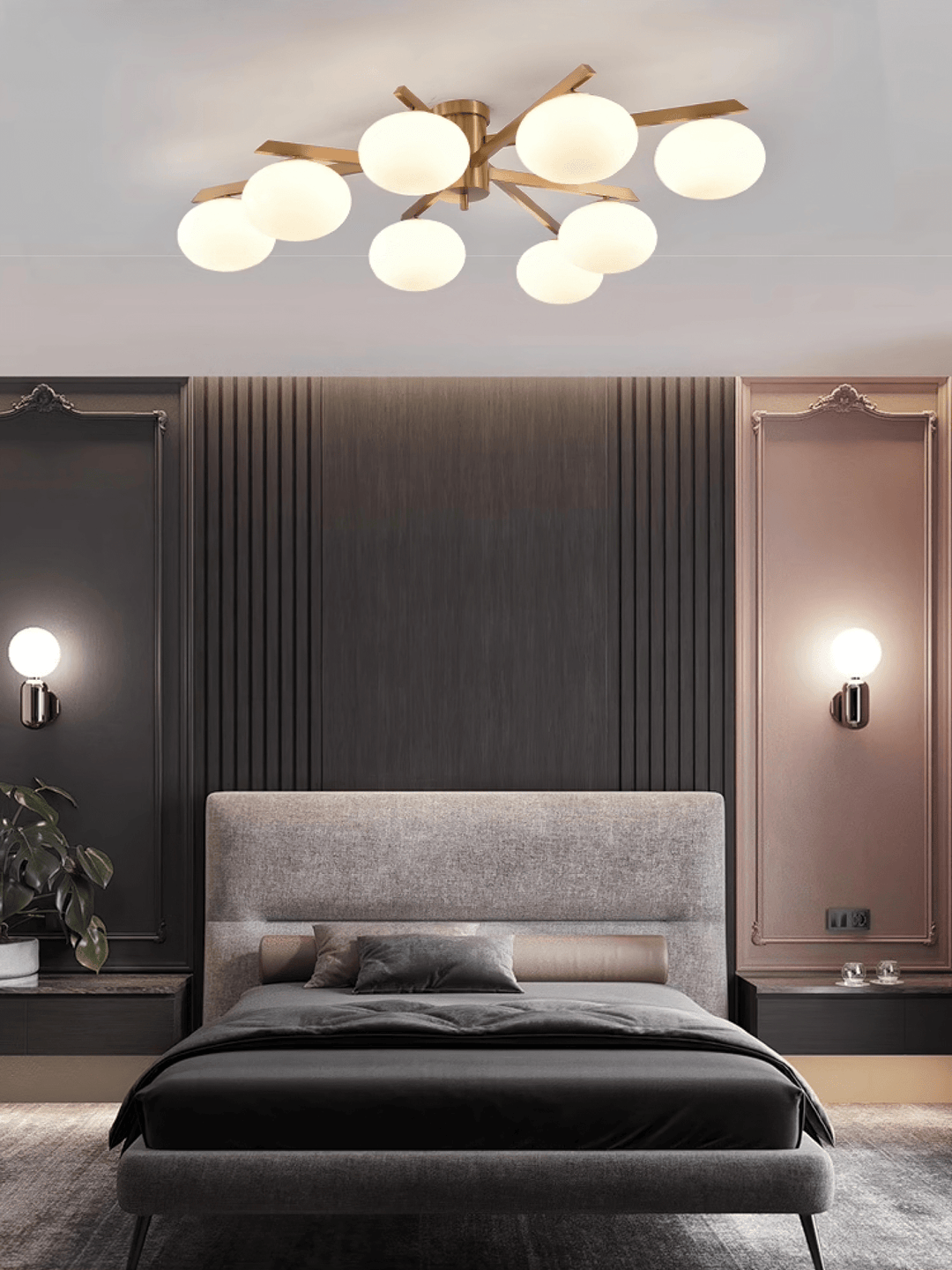 Nova Plafonnier Moderne en Verre - Neutralighting