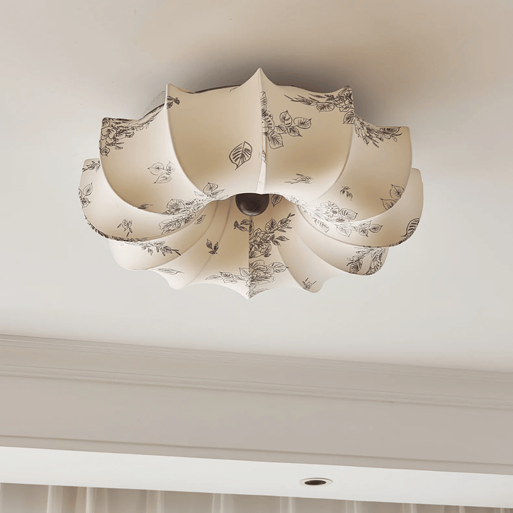 Vivaria Plafonnier en Tissu Art Nordique Premium - Neutralighting
