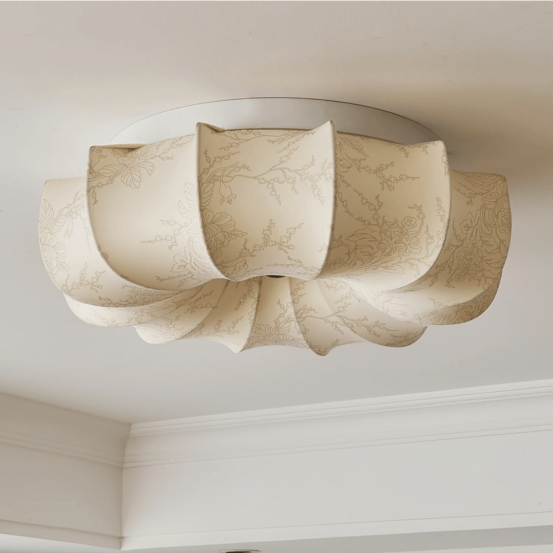 Vivaria Plafonnier en Tissu Art Nordique Premium - Neutralighting