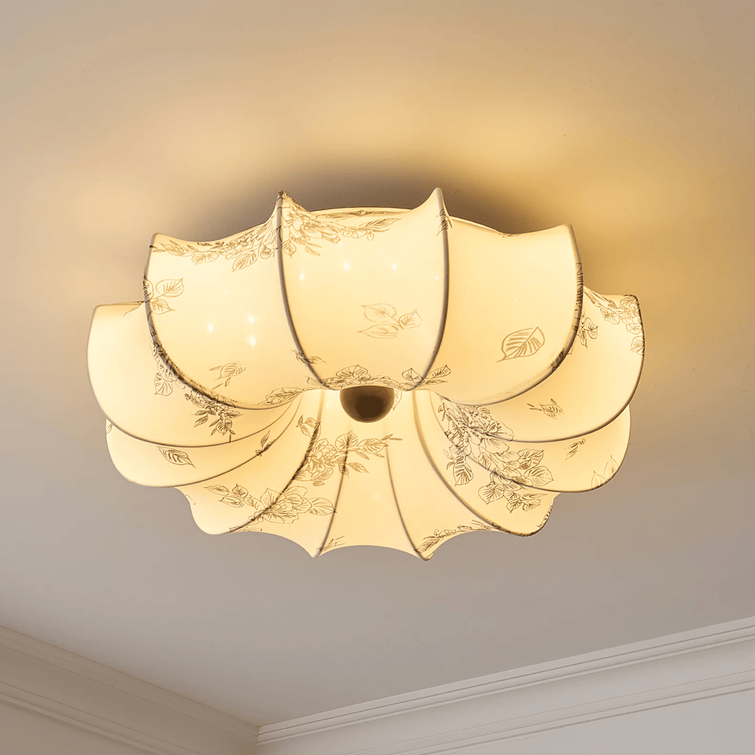 Vivaria Plafonnier en Tissu Art Nordique Premium - Neutralighting