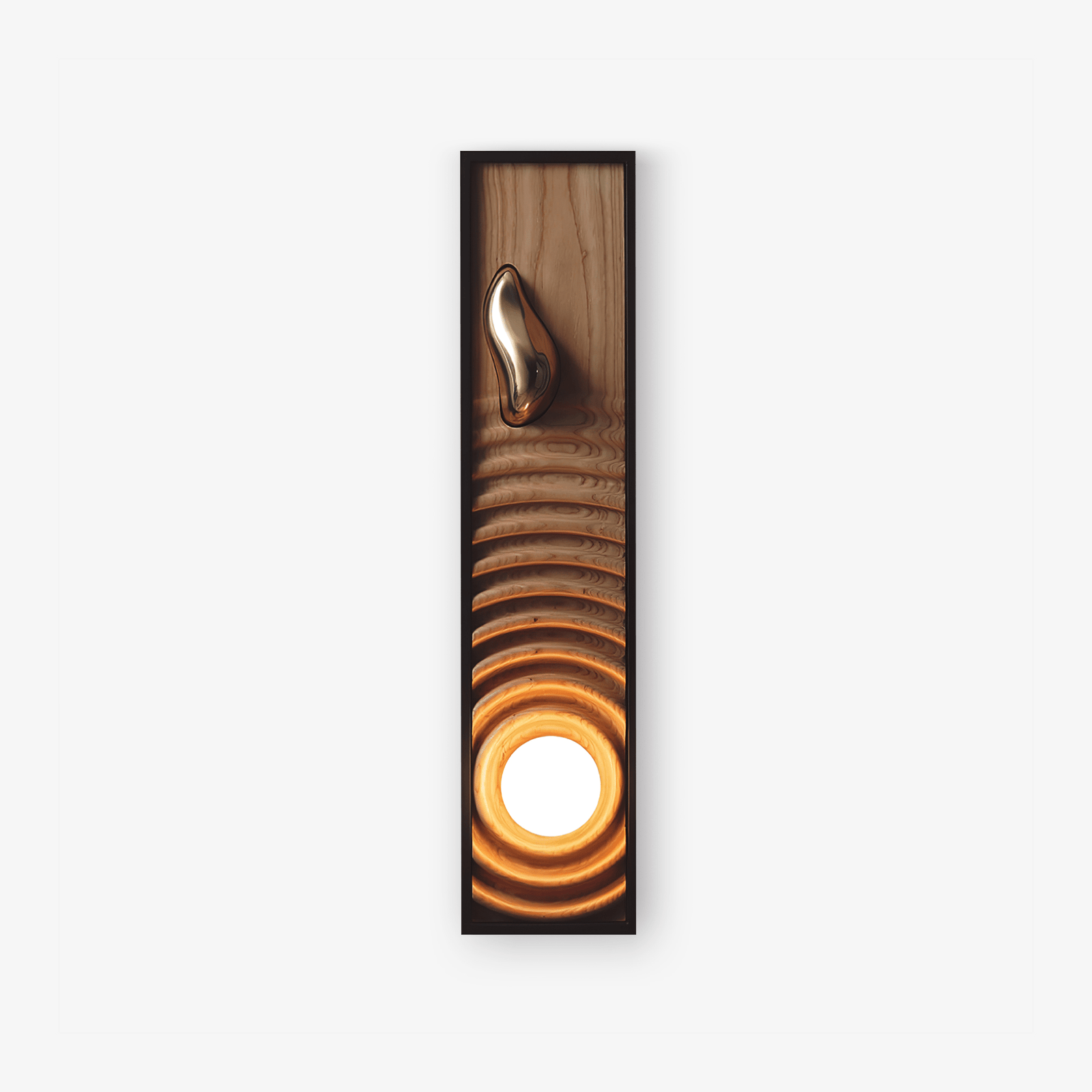 Caleb Applique Murale en Bois Vintage - Neutralighting