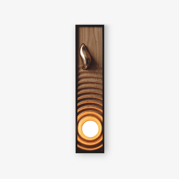 Caleb Applique Murale en Bois Vintage - Neutralighting