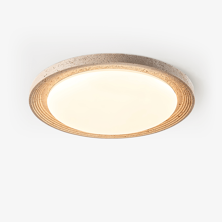 Orinir Lumière de Plafond Minimaliste en Travertin - Neutralighting