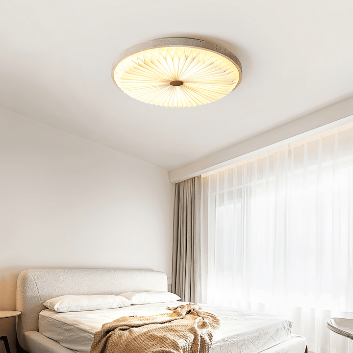 Ciloraris Lumière de Plafond Texturée en Travertin - Neutralighting