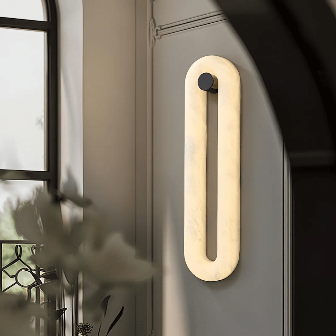 Aurea Applique Murale Moderne en Albâtre - Neutralighting