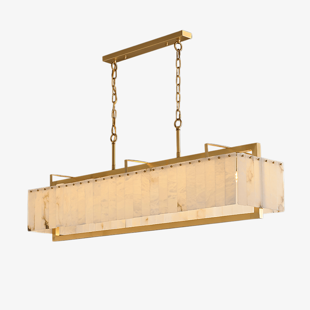 Aether Suspension Rectangulaire en Albâtre - Neutralighting