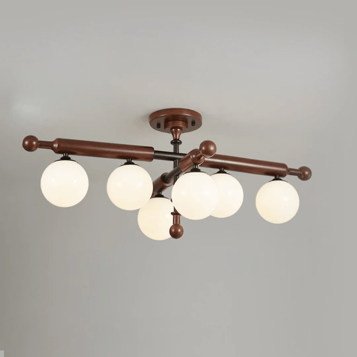 Rusticana Poutre Bois Plafonnier Lumière - Neutralighting