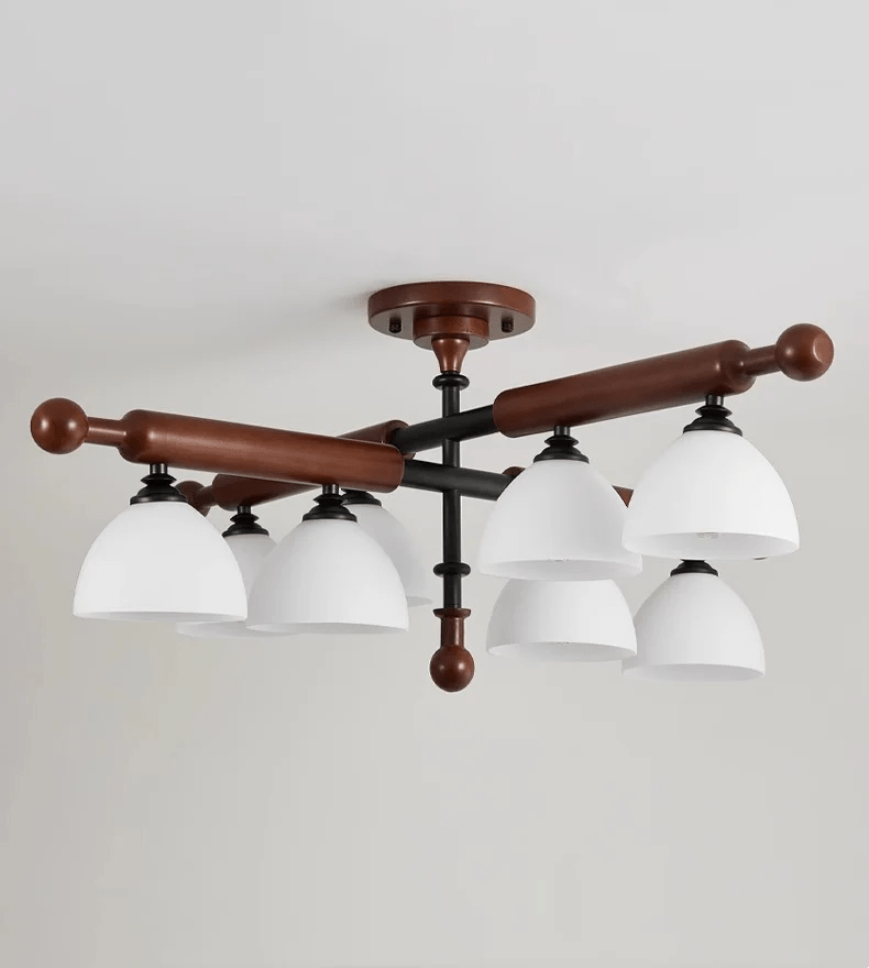 Rusticana Poutre Bois Plafonnier Lumière - Neutralighting