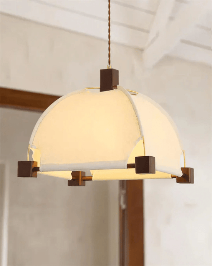 Phoebe Vintage Bois Suspension - Neutralighting