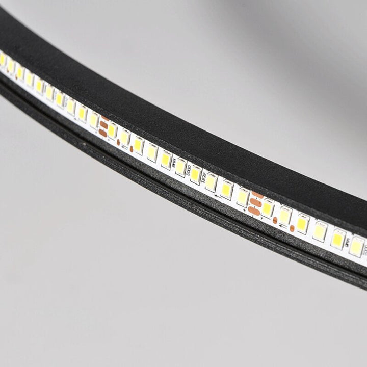Quasso Plafonnier Rond ModerneBlanc/Noir. Salon - Neutralighting