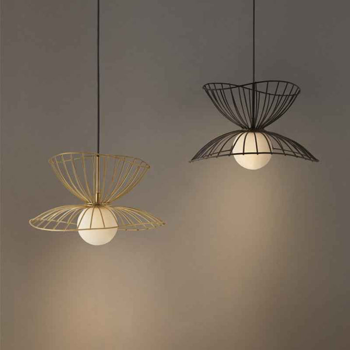 Ritta Luminaires Suspension Vertigo LED Métal Noir/Or Salle à manger - Neutralighting