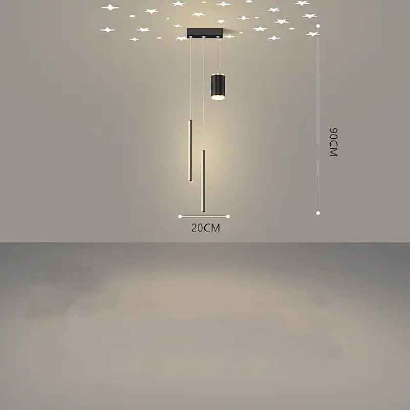 Suspension Arisha Métal LED V42