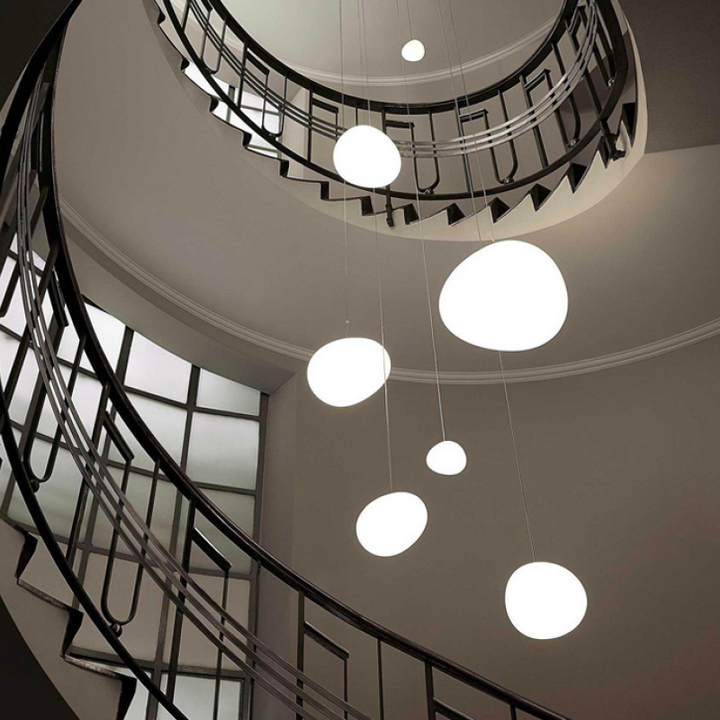 Elun Suspension en verre en forme d&