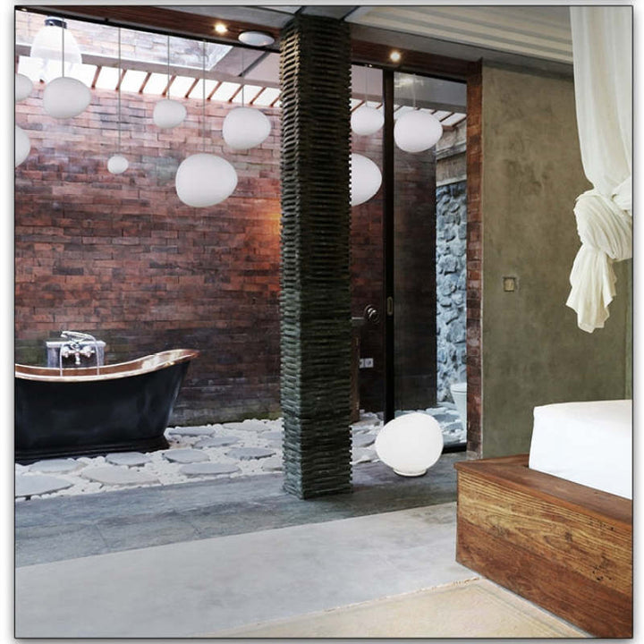 Elun Suspension en verre en forme d&