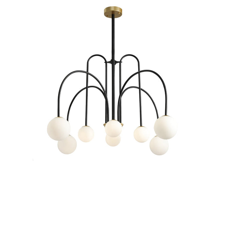 Valentina Moderne Lustre Métal Verre Salon Salle à Manger - Neutralighting