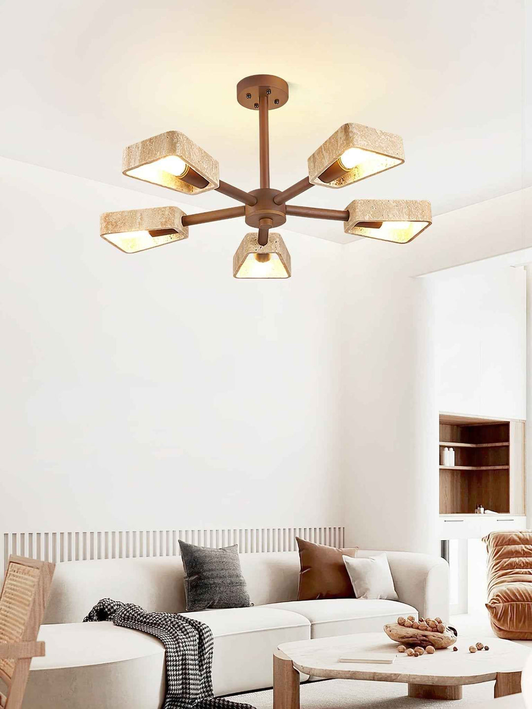 Lampe Hedra en Bois – Design Contemporain