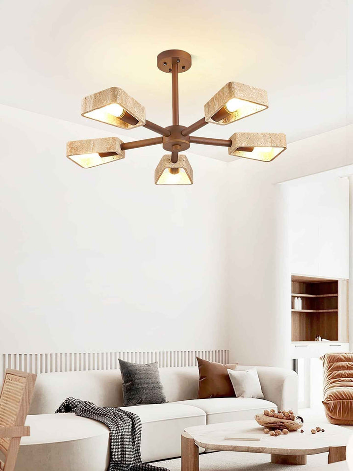 Lampe Hedra en Bois – Design Contemporain