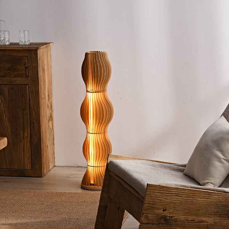 Lampadaire Muto Bois LED V2
