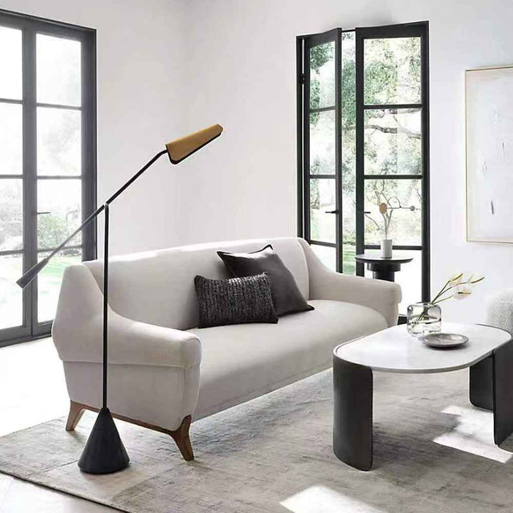 Lampadaire Mira en Fer – Ambiance Chaleureuse