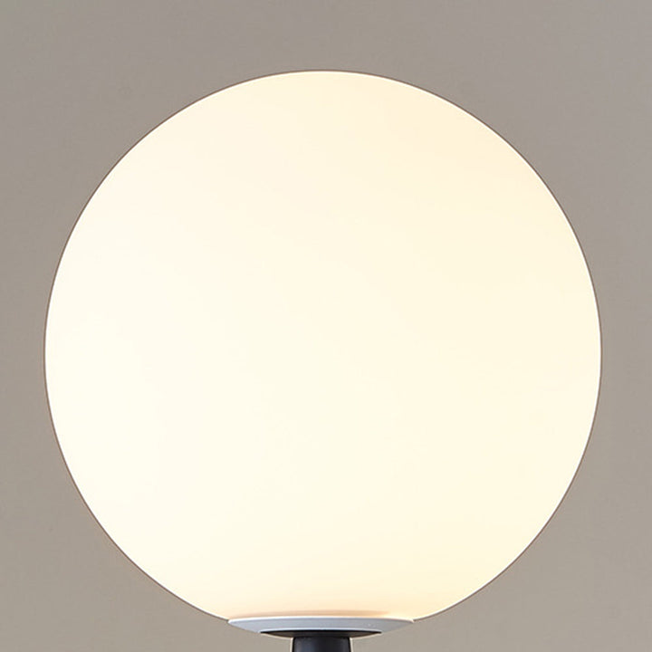 Mira Design Intérieur Lampadaire Colonne Vintage Résine/Verre Noir Salon/Chambre - Neutralighting