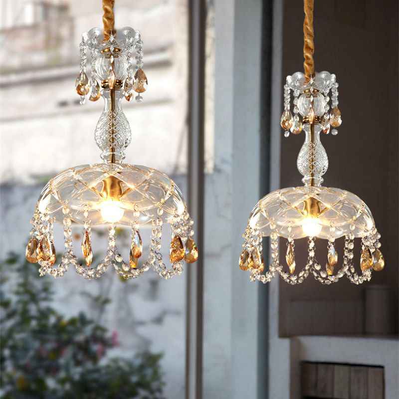 Kristy Suspension de Luxe en Cristal Verre Métal Chambre à Coucher Salle à Manger - Neutralighting