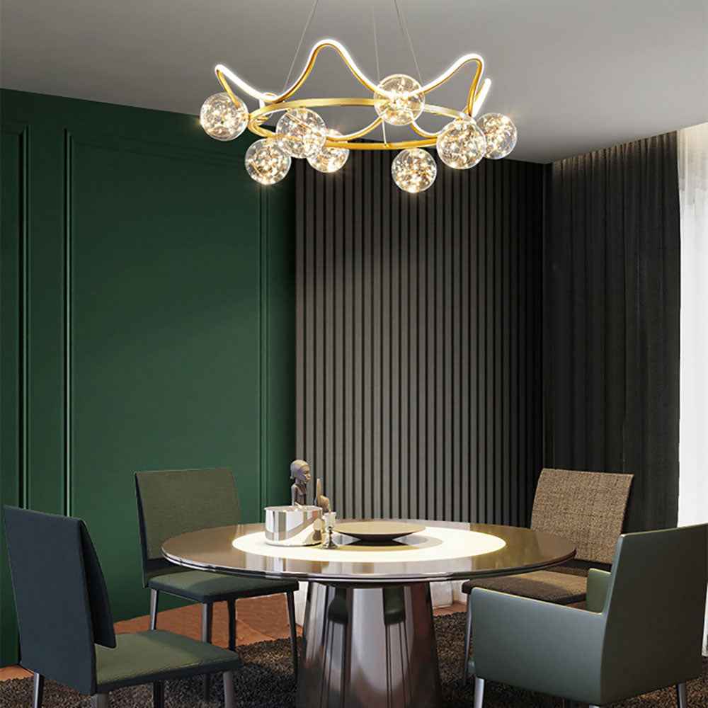 Suspension Arisha Acrylique LED V14