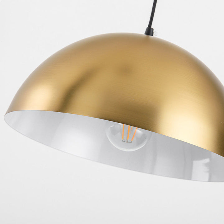 Arisha Design Lampadaire Dôme Simple Métal/Marbre Or Chambre/Salon - Neutralighting