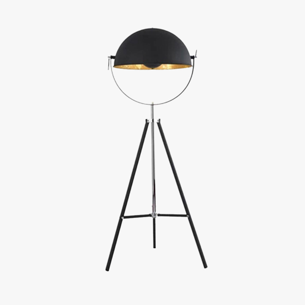 Mira Moderne Lampadaire Projecteur Vintage Métal Noir Salon/Chambre - Neutralighting