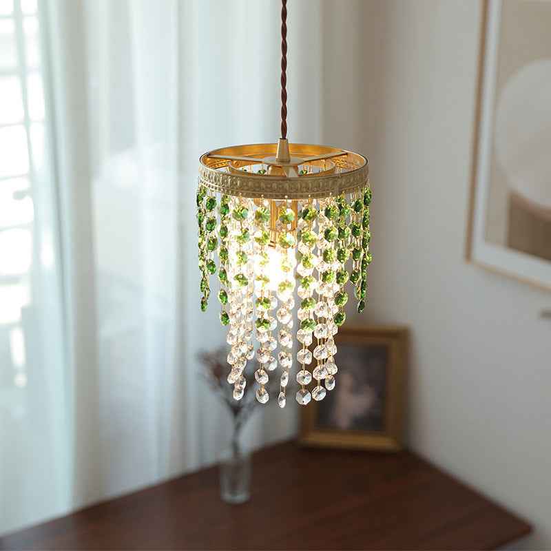 Kristy Suspension Vintage Cristal Métal Chambre à Coucher - Neutralighting