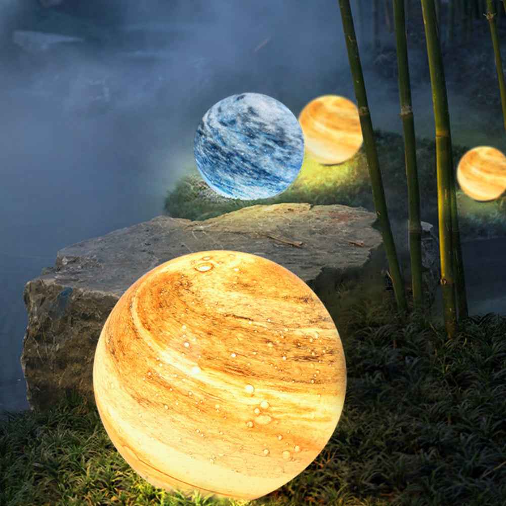 Lampadaire Myrah Métal Bleu LED