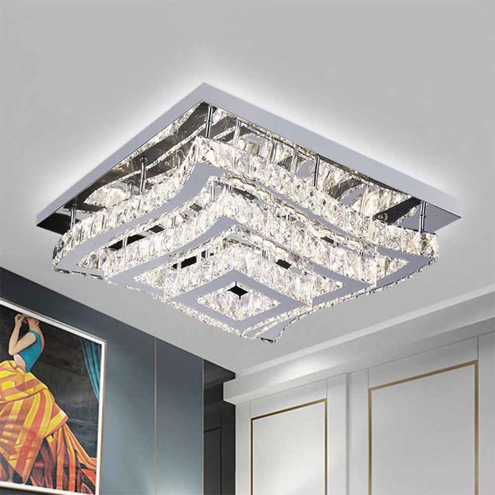 Plafonnier Kirsty Verre LED