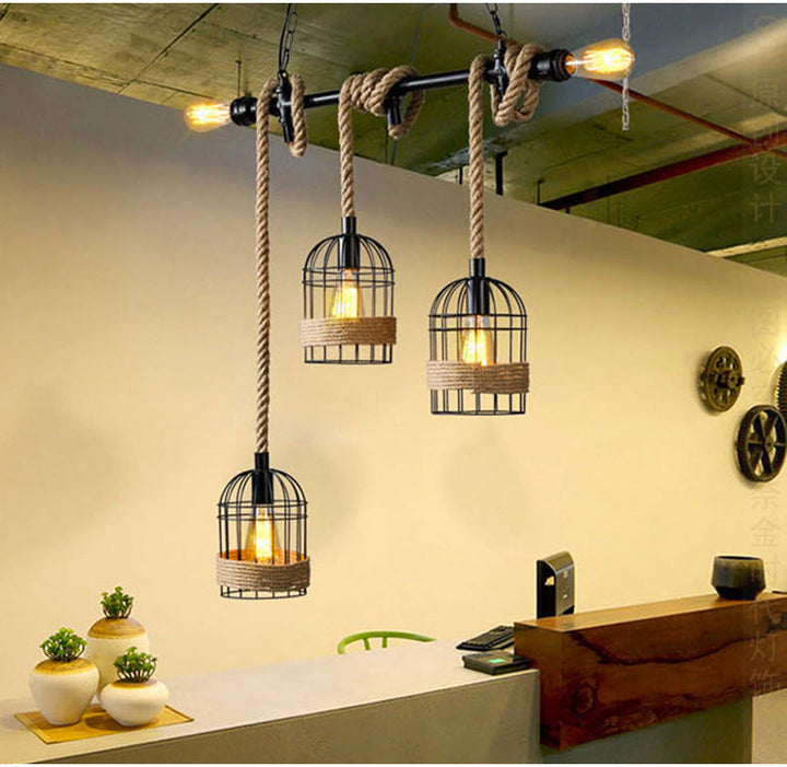 Epoch Suspension LED Rétro en Métal Noir Pour Café/Bar/Salle à Manger - Neutralighting