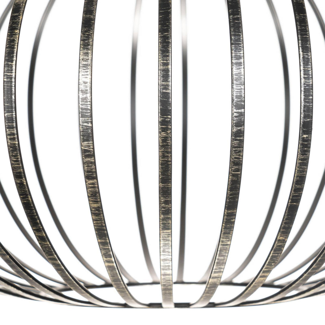 Arisha Industriel Creux Metal Suspension Salon - Neutralighting