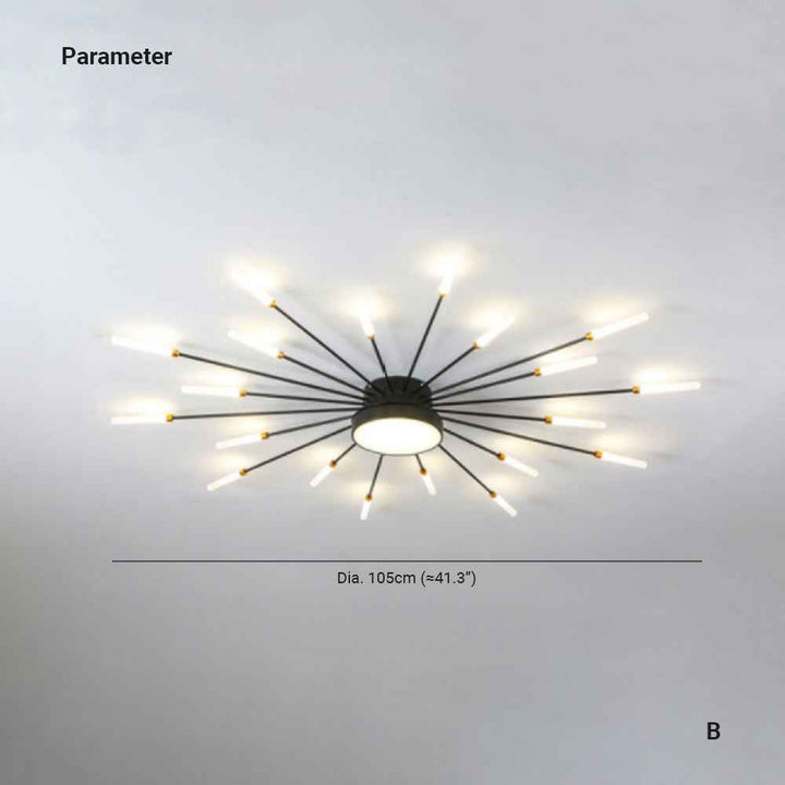 Plafonnier Wesley Acrylique LED 18W