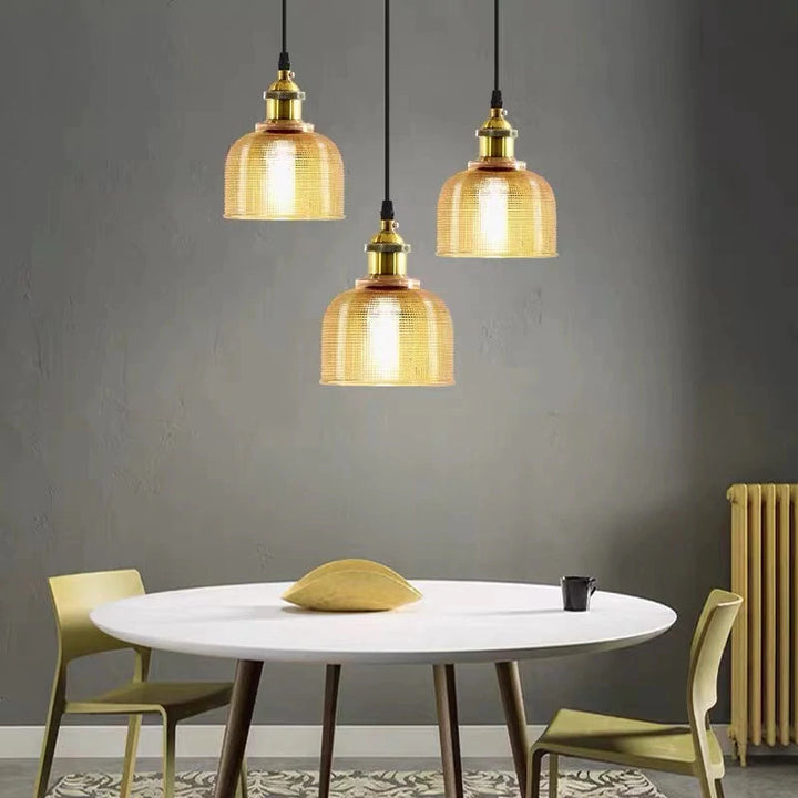 Ilira Vintage Luminaires Suspension. Bleu/Rouge/Transparent/Ambre - Neutralighting