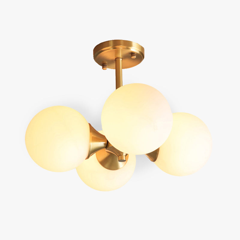 Valentina Suspension , Cuivre pur &amp; Verre - Neutralighting