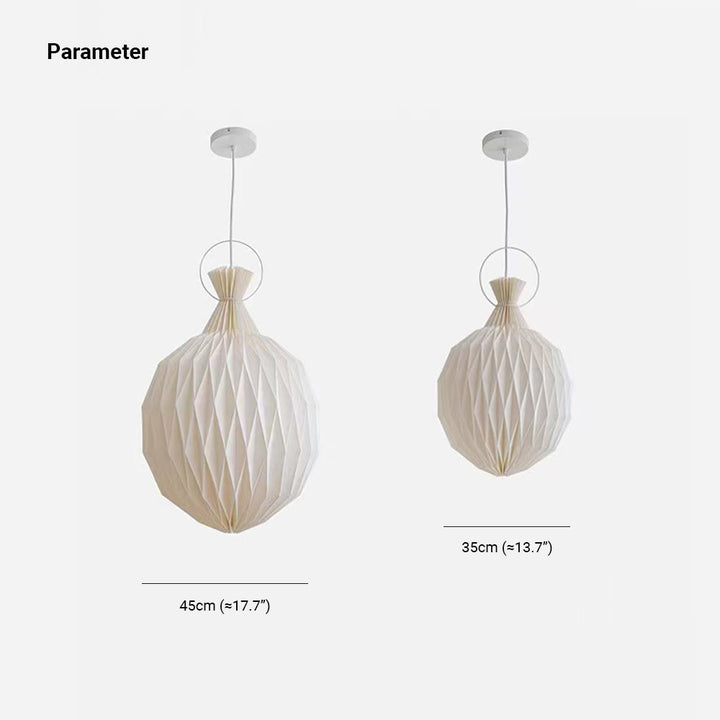 Ritta Suspension Globe Moderne, Metal/Papier, Blanc, Salon - Neutralighting