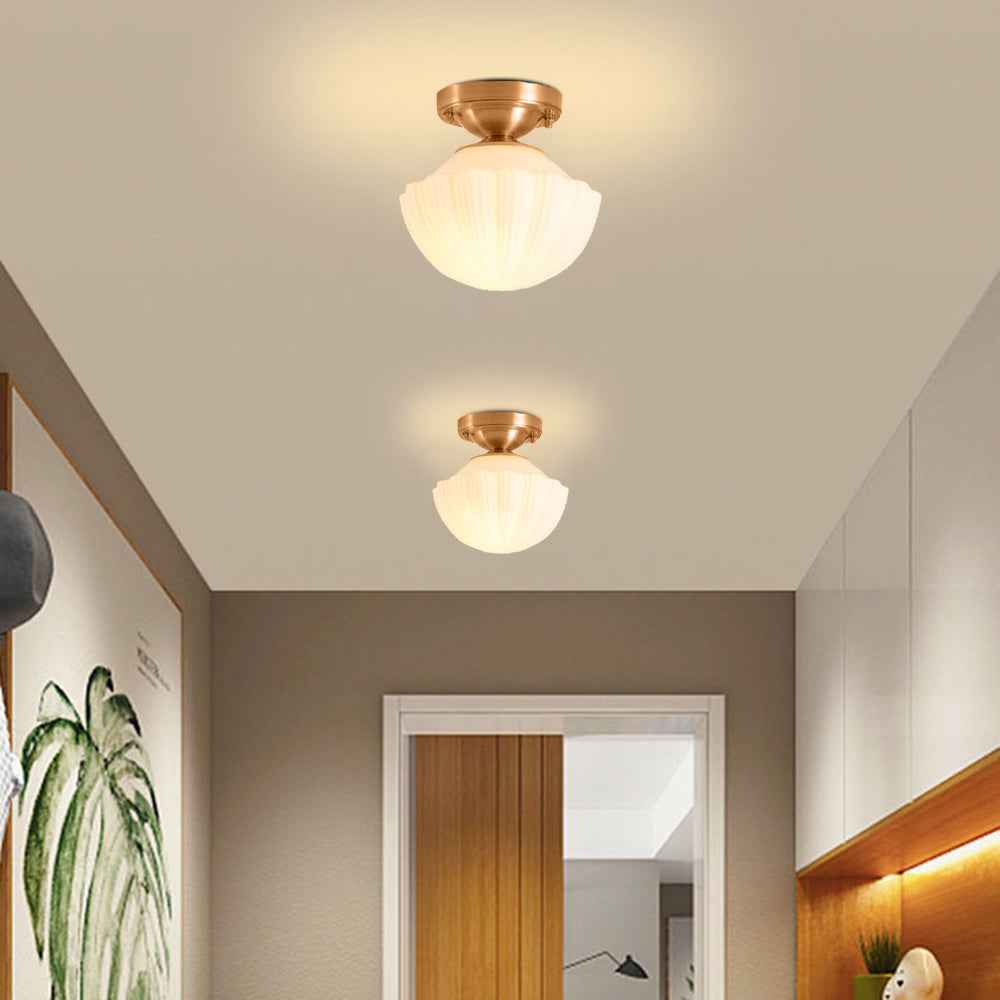 Plafonnier Arisha Verre LED V4