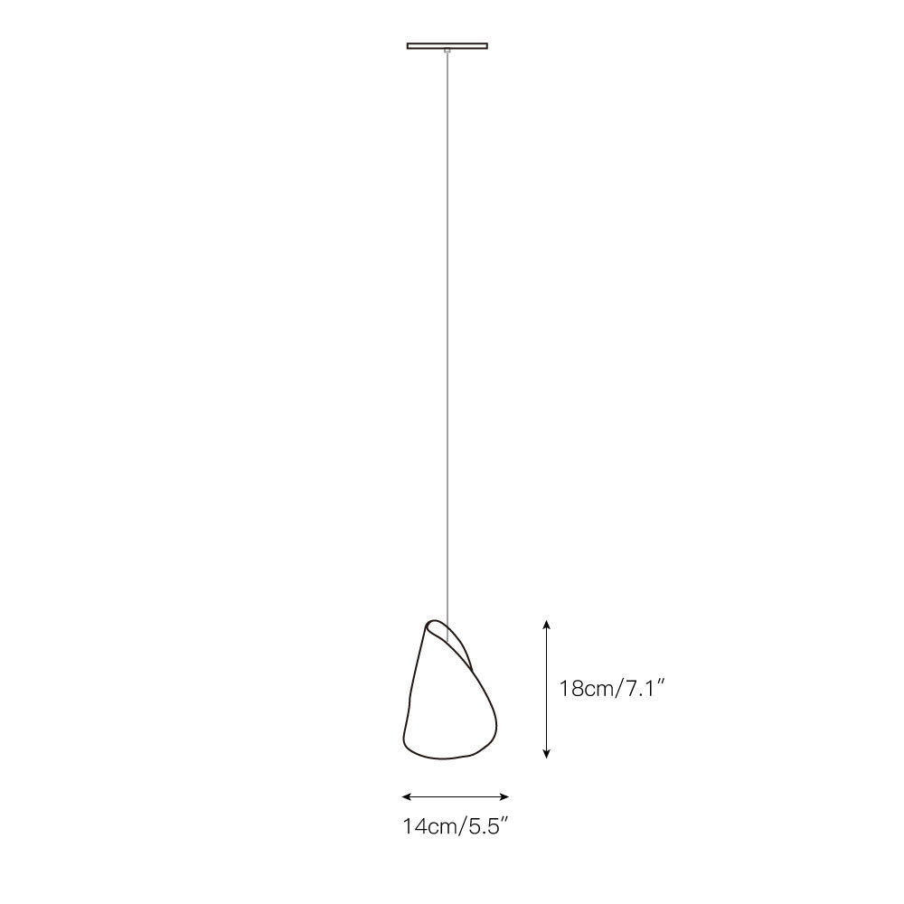 Ulfuvye Suspension Céramique Porcelaine - Neutralighting