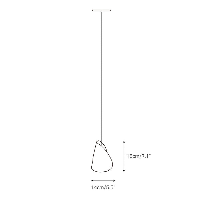 Ulfuvye Suspension Céramique Porcelaine - Neutralighting