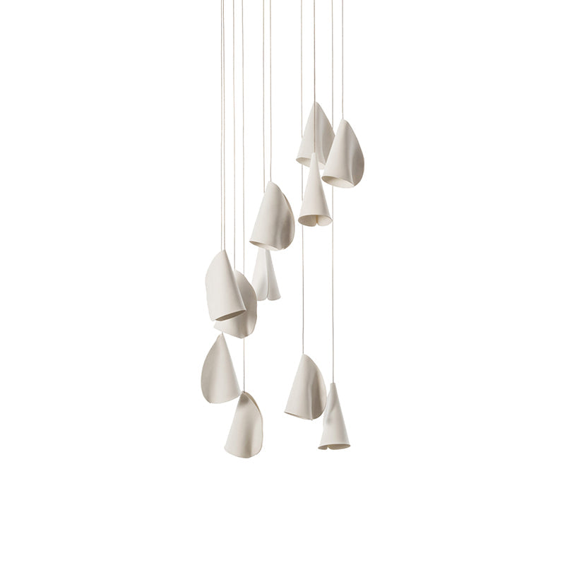 Ulfuvye Suspension Céramique Porcelaine - Neutralighting