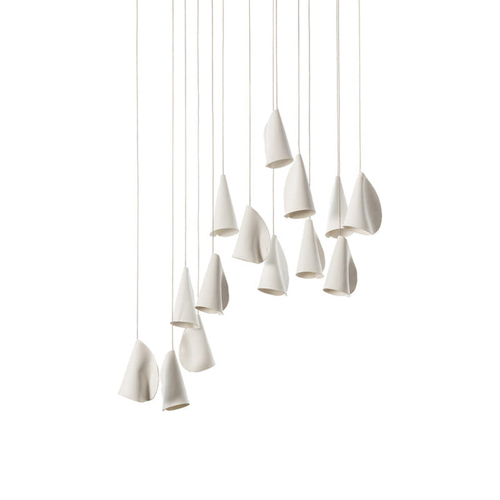 Ulfuvye Suspension Céramique Porcelaine - Neutralighting