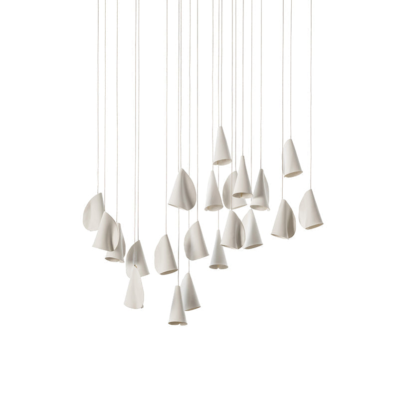 Ulfuvye Suspension Céramique Porcelaine - Neutralighting