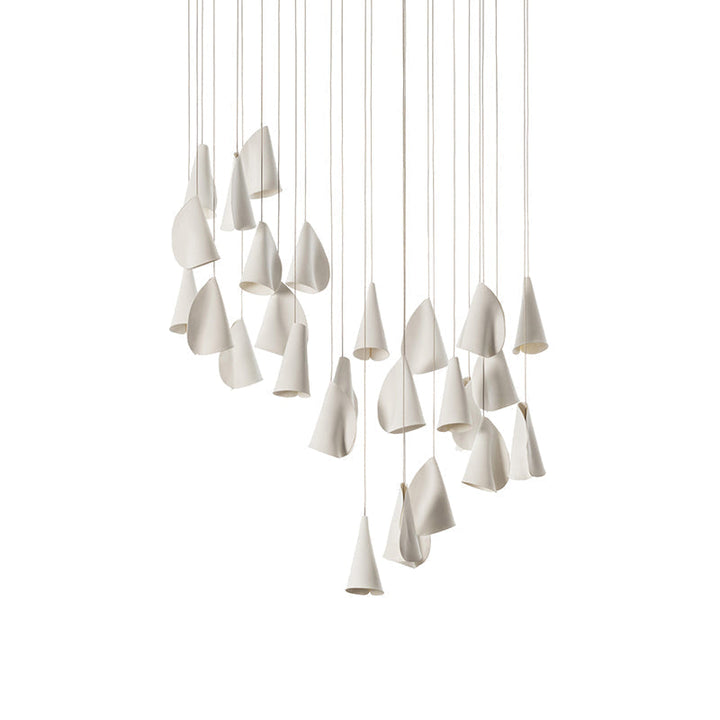 Ulfuvye Suspension Céramique Porcelaine - Neutralighting