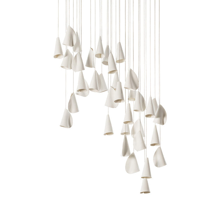 Ulfuvye Suspension Céramique Porcelaine - Neutralighting