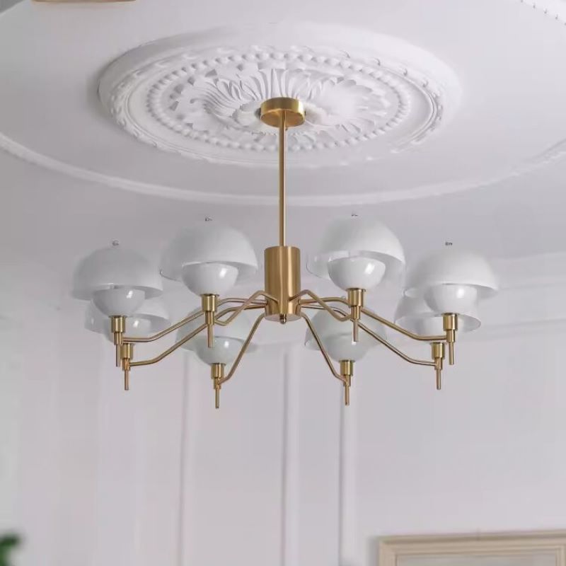 Valentina Moderne Verre/Métal Suspension Chambre à Coucher/Salle d&