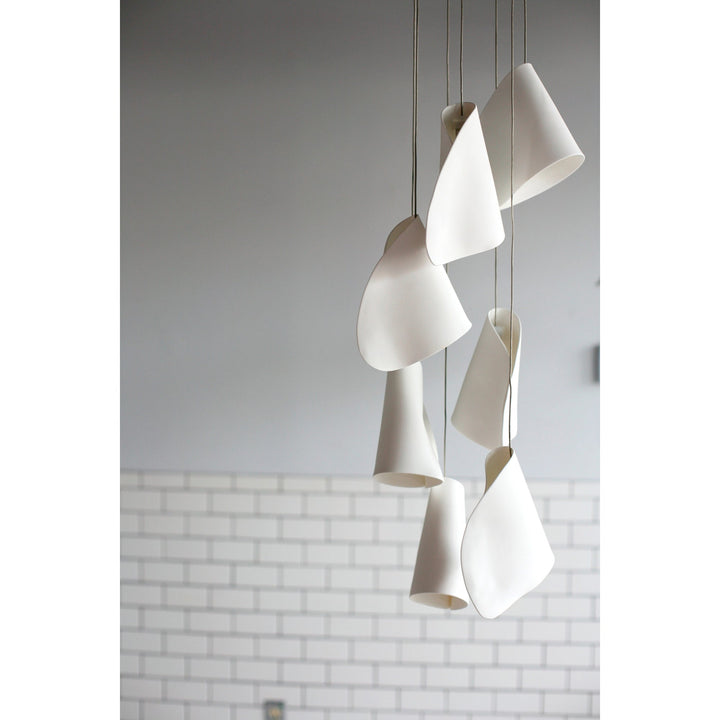 Ulfuvye Suspension Céramique Porcelaine - Neutralighting